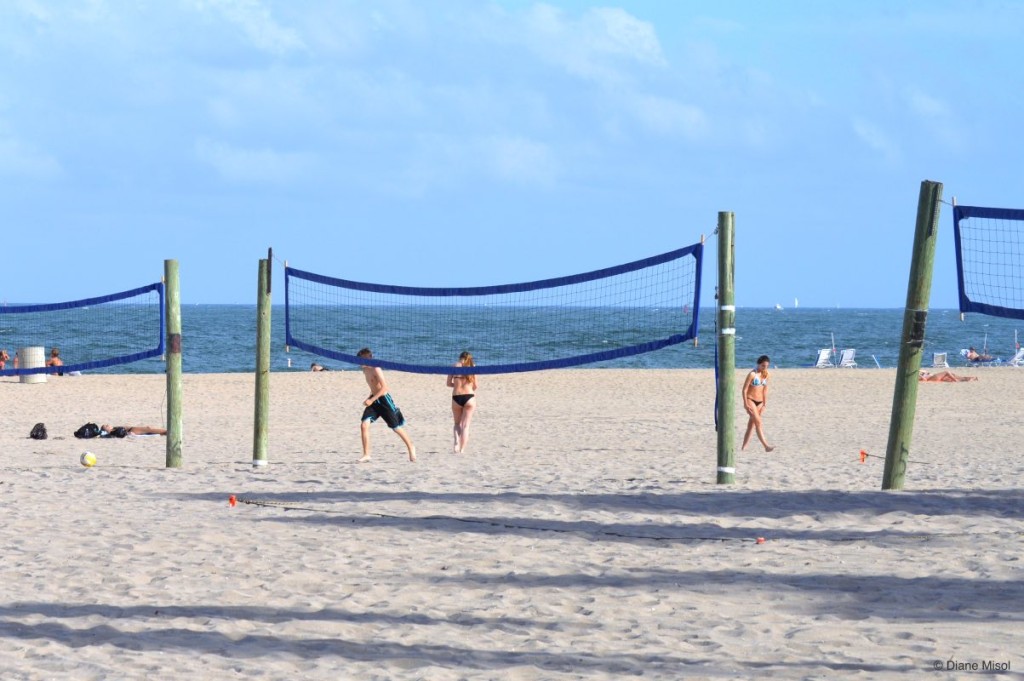 Beach Volley Ball Courts, Fort Lauderdale, Florida