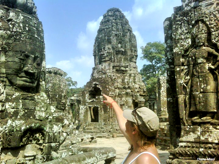 Beautiful Bayon Temple, Cambodia