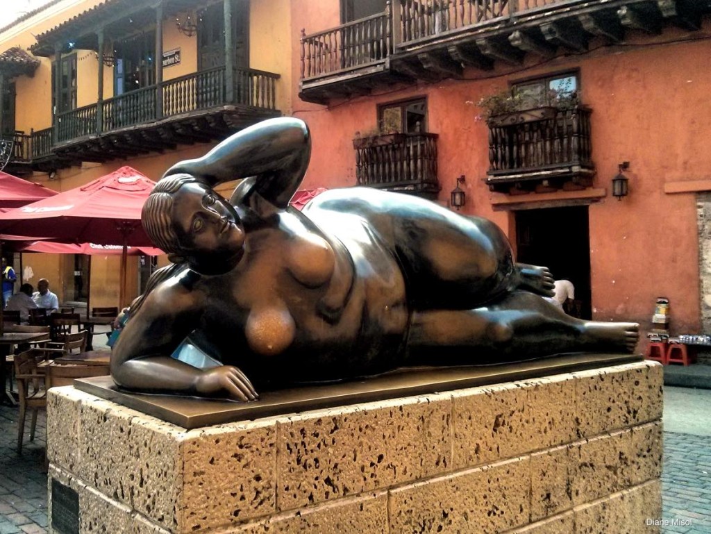 Bronze Art, La Gordita - by Fernando Botero, Cartagena, Colombia