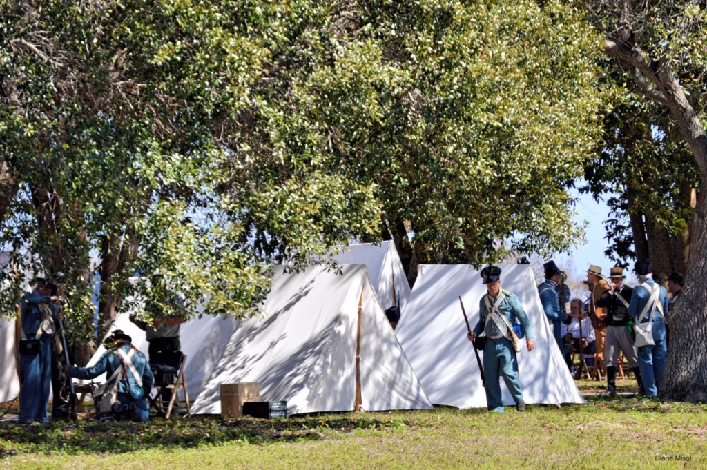 Camp, Battle of Okeechobee, Florida