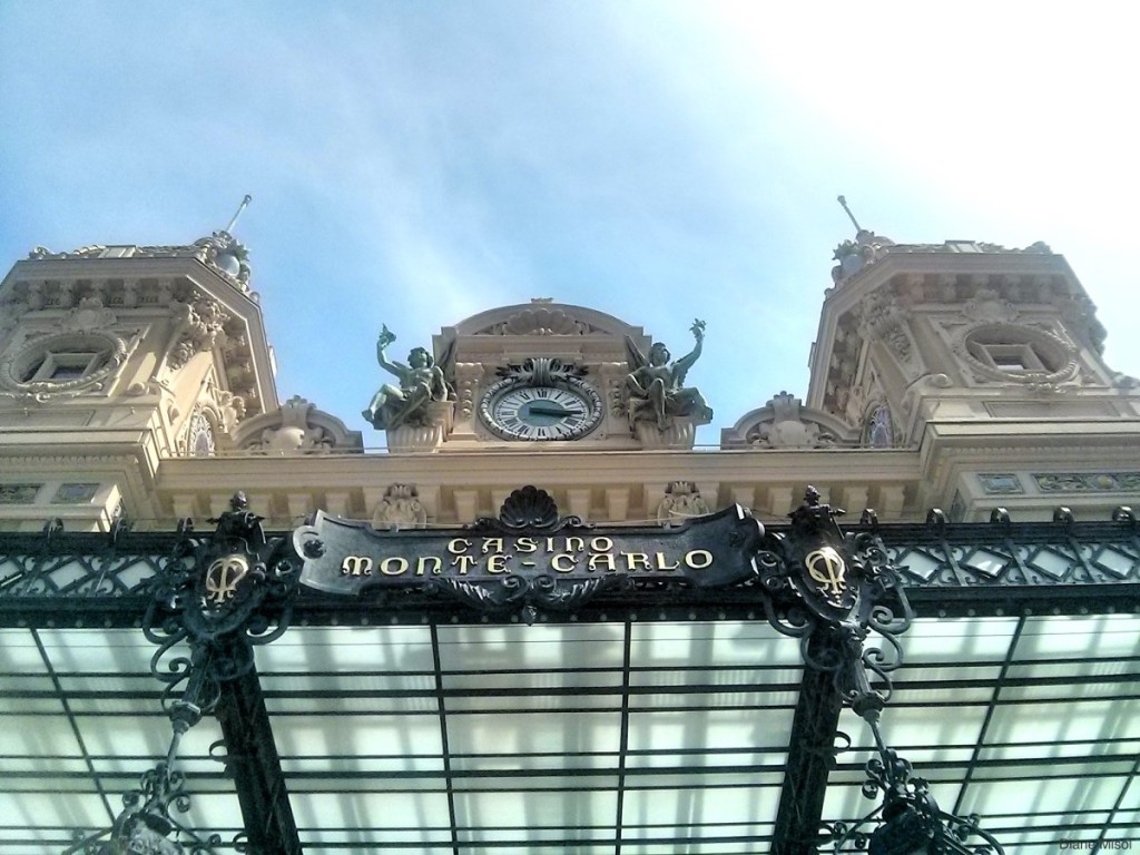 Clock on the Casino Monte Carlo