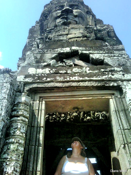 Face Above the Bayon, Bayon Temple, Cambodia