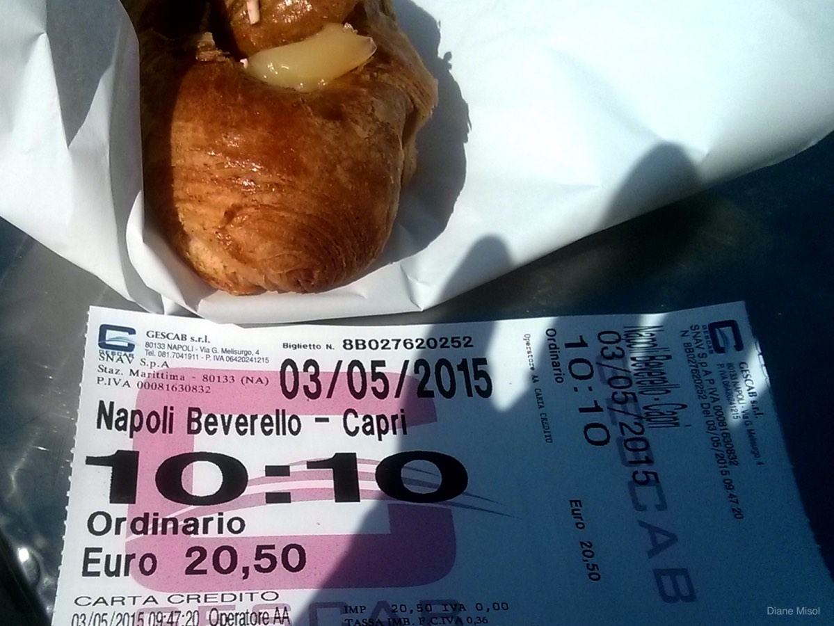 Ferry Ticket from Naples to Capri, Italy