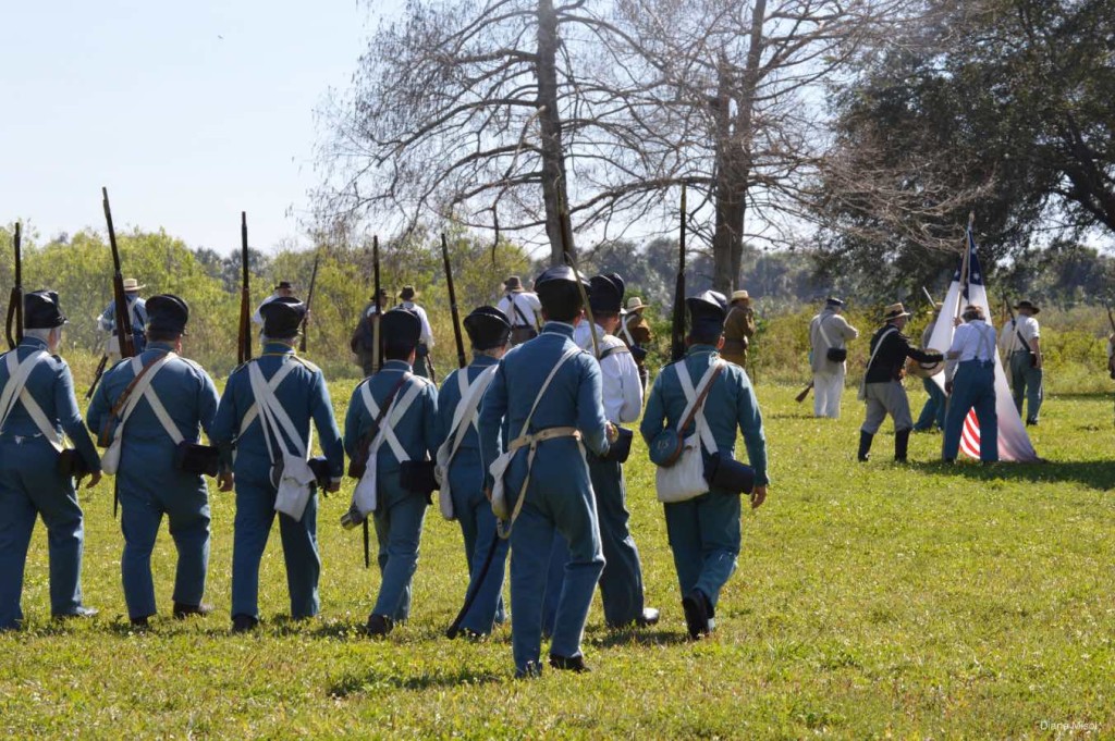 Field Action, Battle Of Okeechobee Reenactment Florida