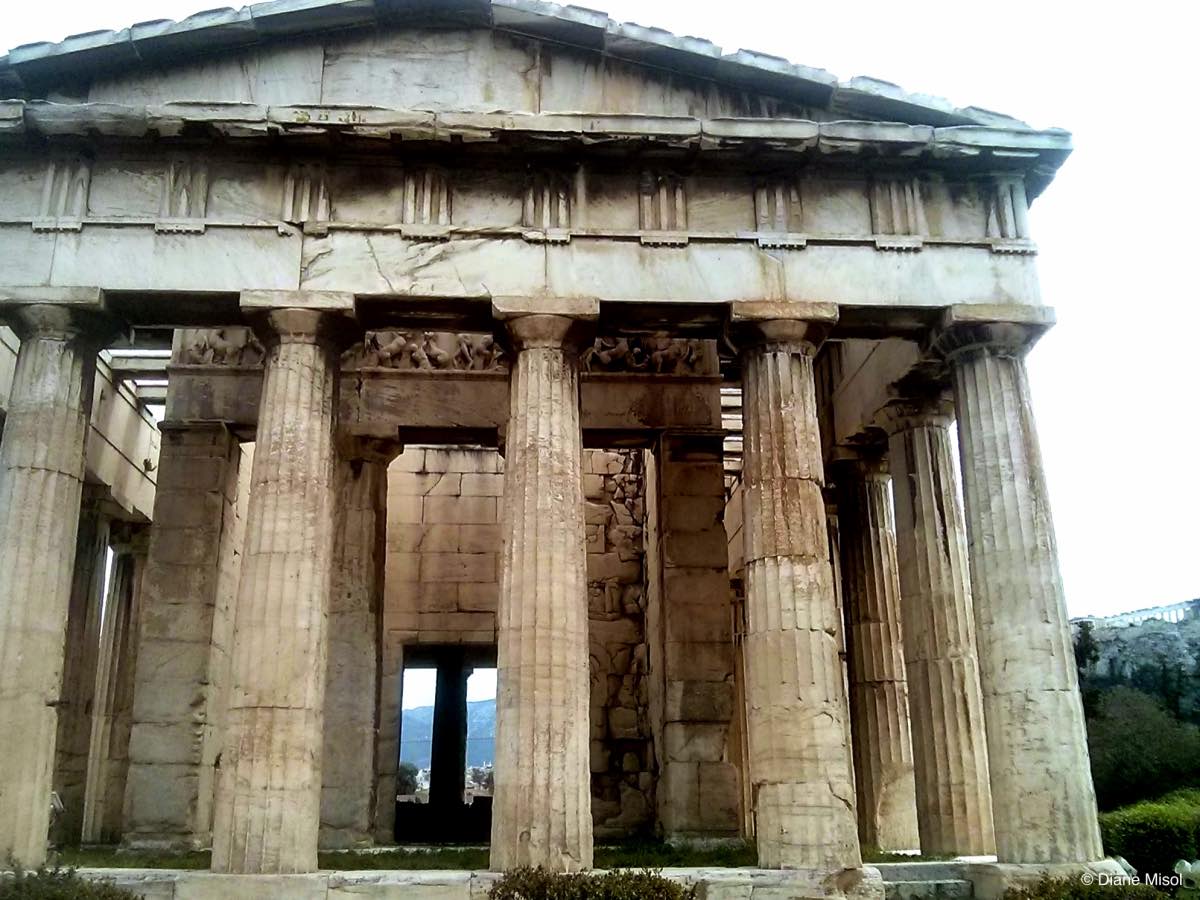 Glorious Ancient Agora Temple, Athens, Greece