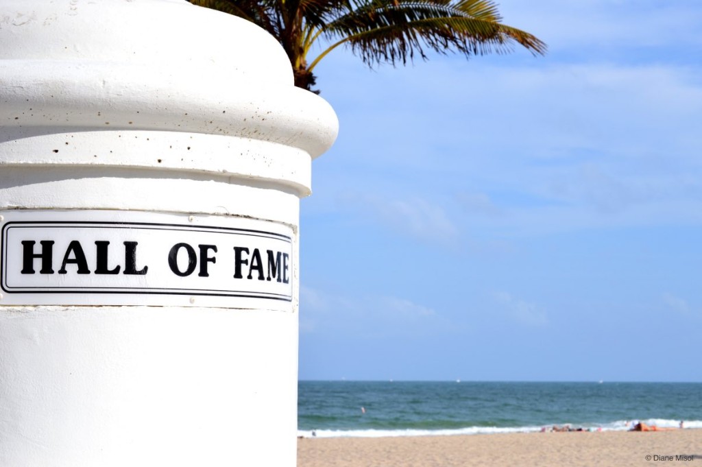 Hall of Fame Marker, Fort Lauderdale Beach