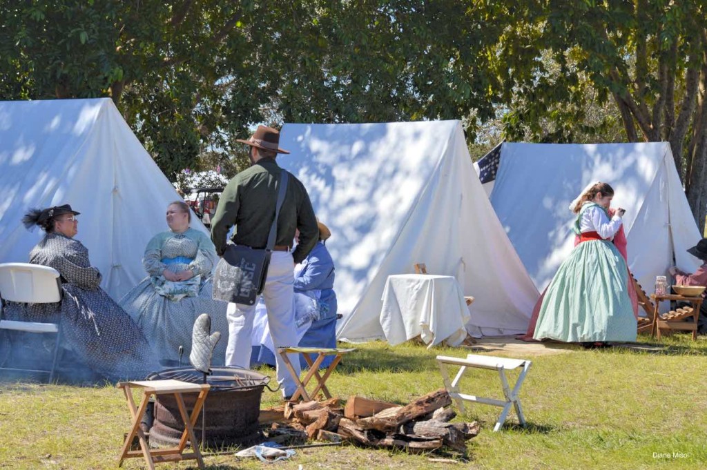 Camp Bustle, Battle of Okeechobee, Florida