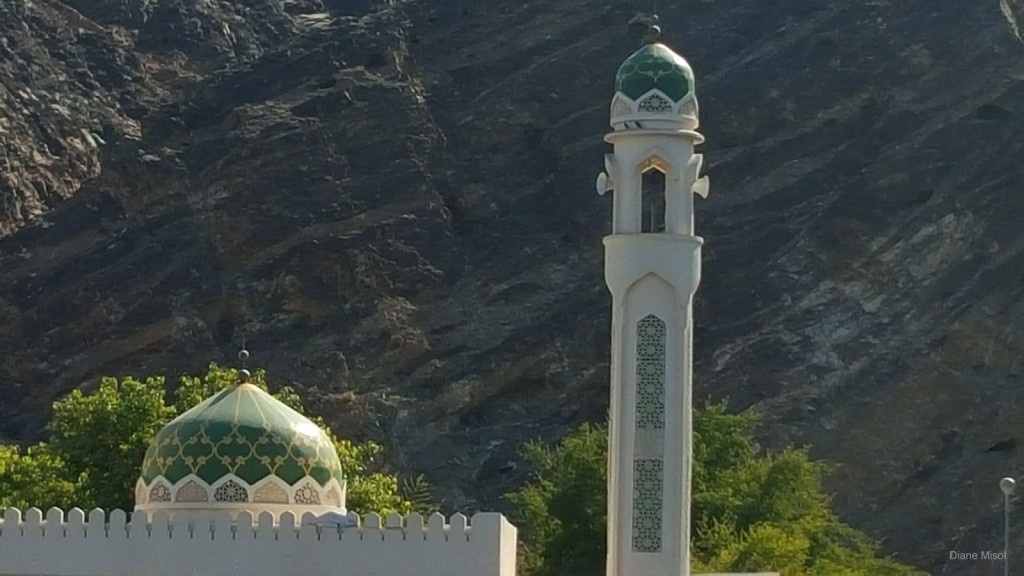 Mosque Minerette, Muscat, Oman