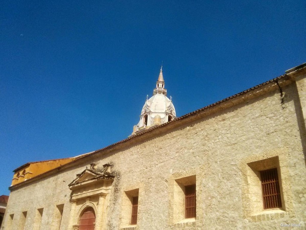 Peaking Bell Tower, Cartagena, Colombia