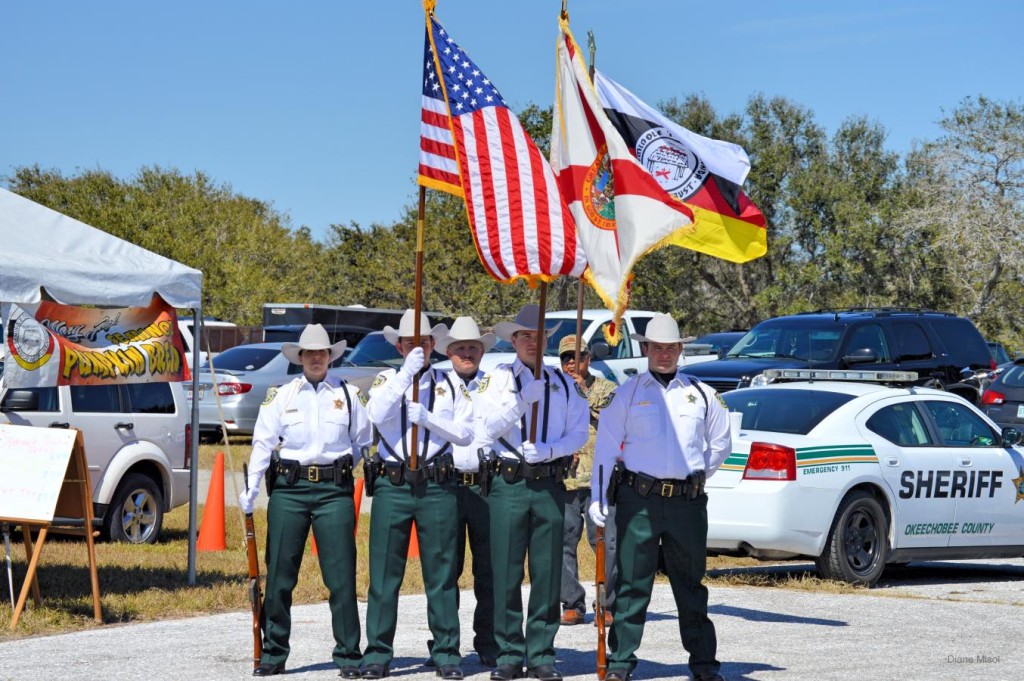 The Presentation of Colours, Battle of Okeechobee, Florida