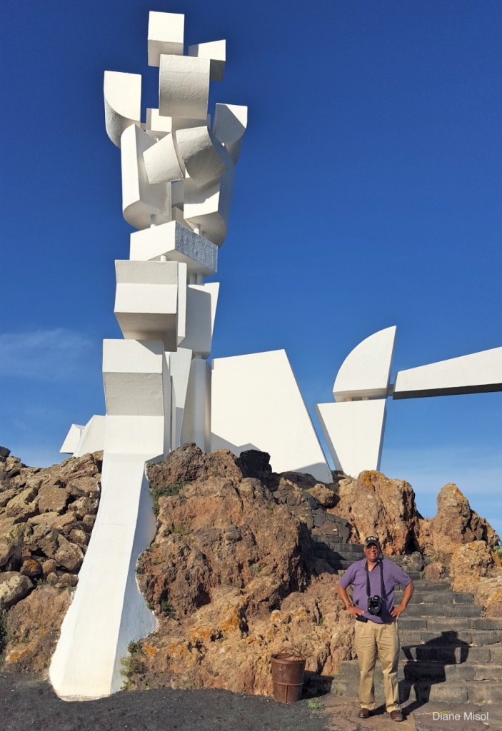 Sculpture, The Peasant, Lanzarote Spain