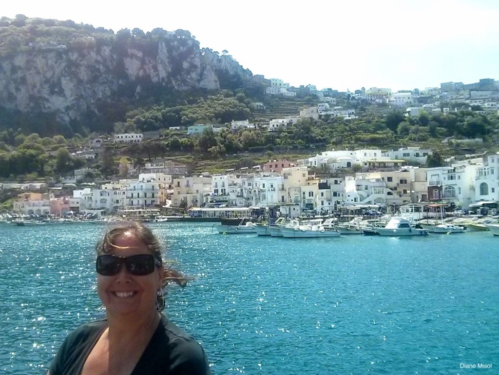 Shoreline of Capri, Italy