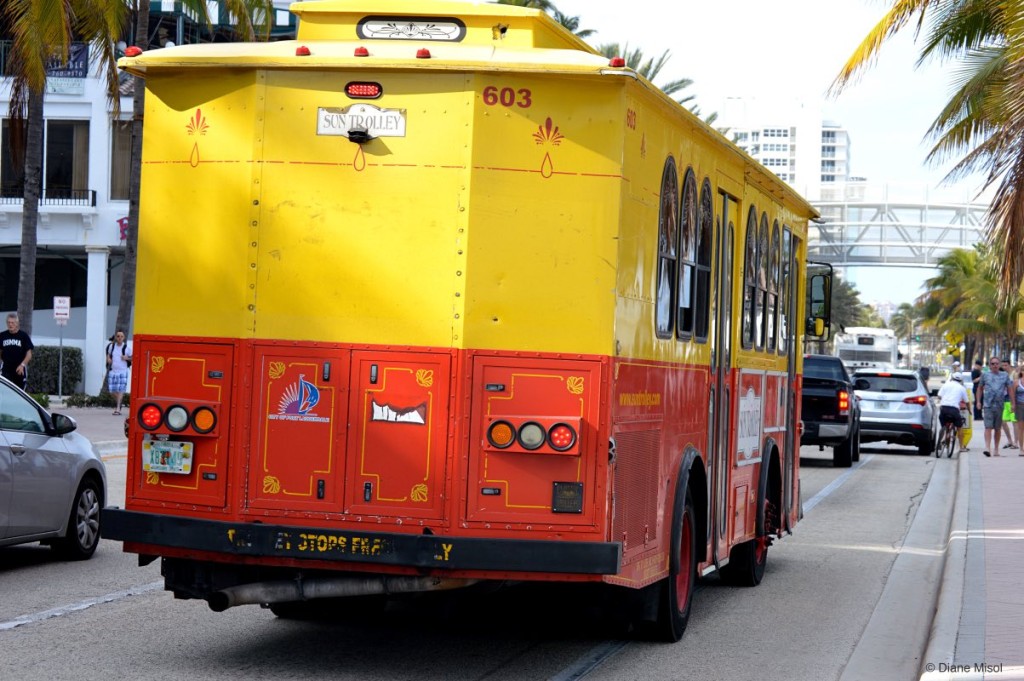 Sun Trolley, Fort Lauderdale, Florida, USA