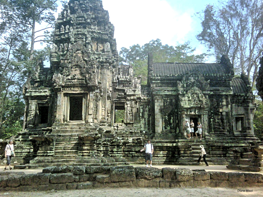 Temple in Angkor Archaeological Park, Cambodia