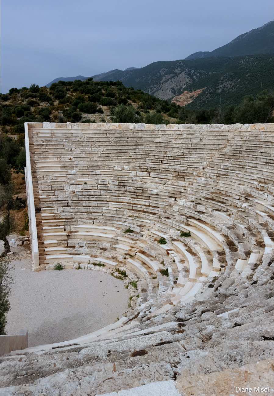 Top of Amphitheater Kas Turkey