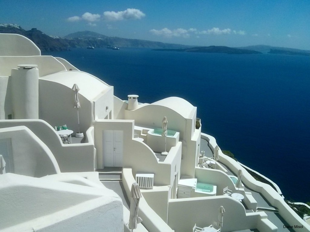 White against Blue, Santorini, Greece