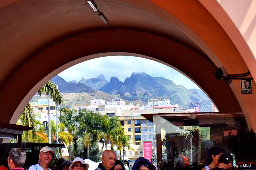 Arch Door View of Tenerife, Canary Islands