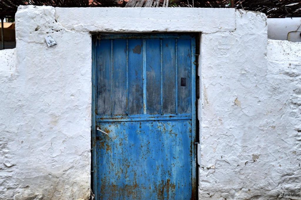 Blue Door. Bodrum, Turkey