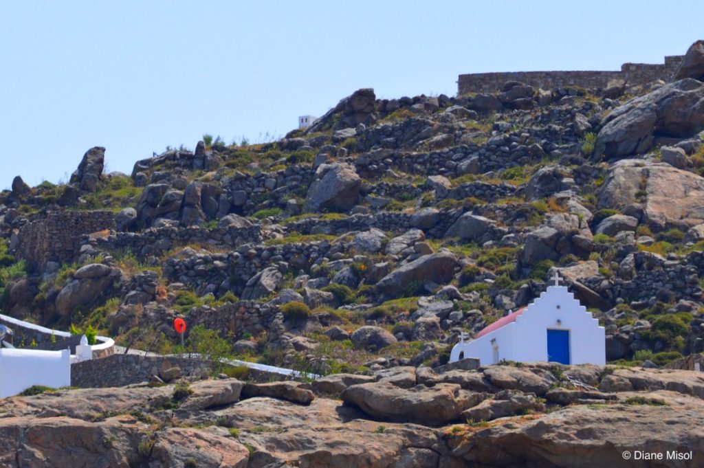 Chapel in the Rocks. Mykonos, Greece