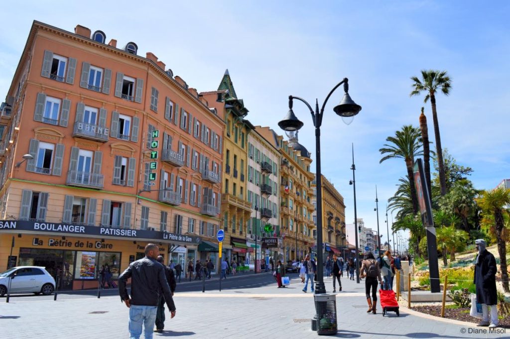 City Scape, Avenue Thiers, Nice, France