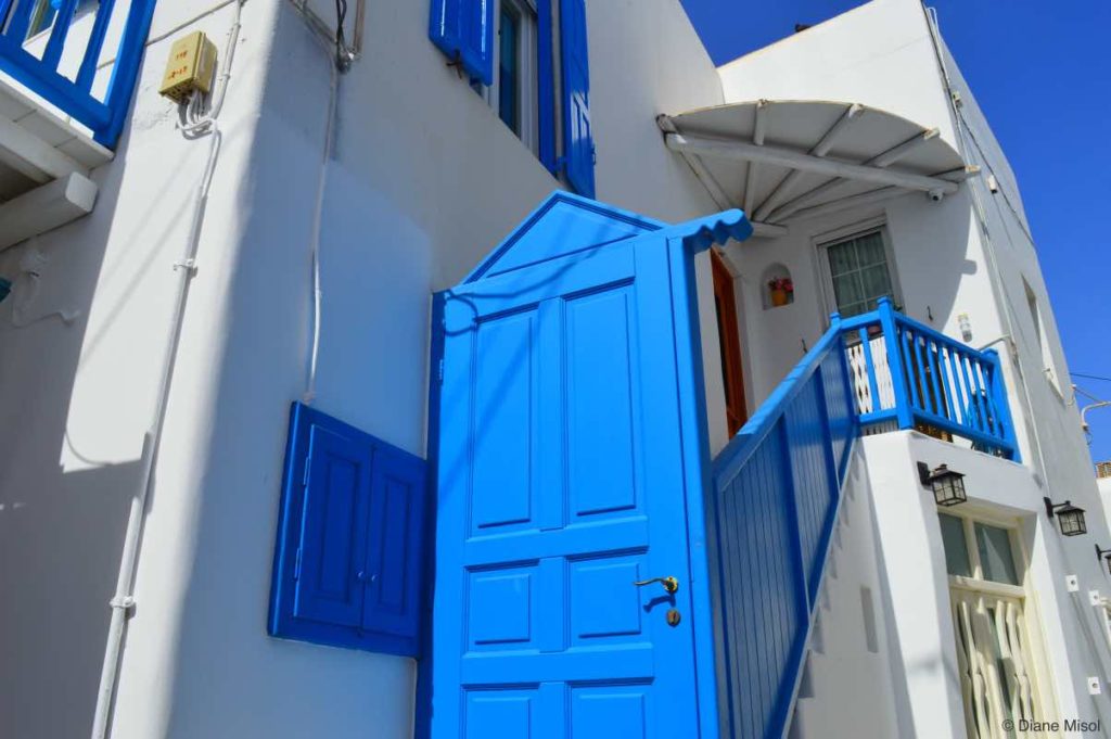 Door without a Room. Mykonos, Greece