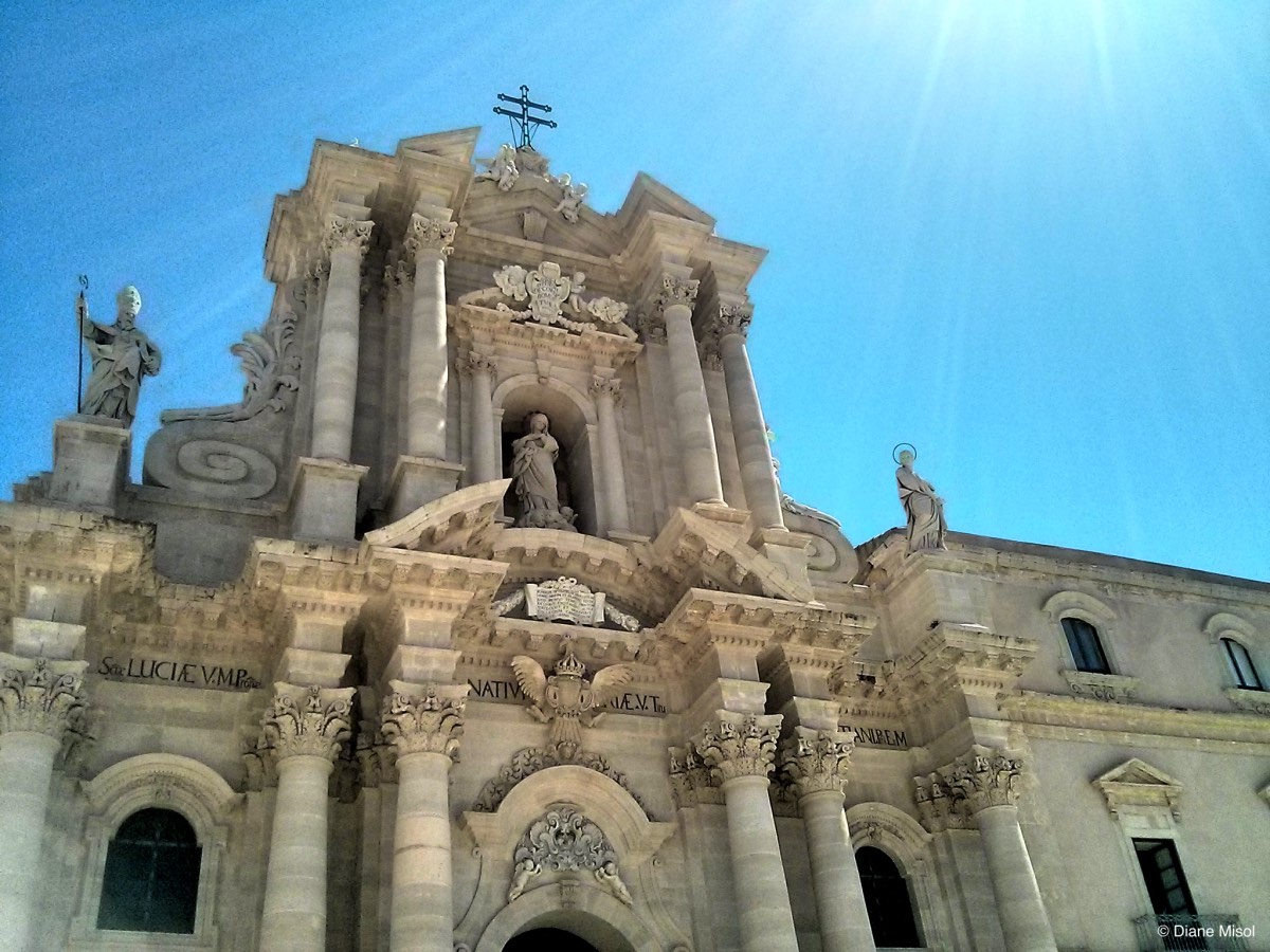 Duomo Cathedral, Sicily, Syracuse Italy