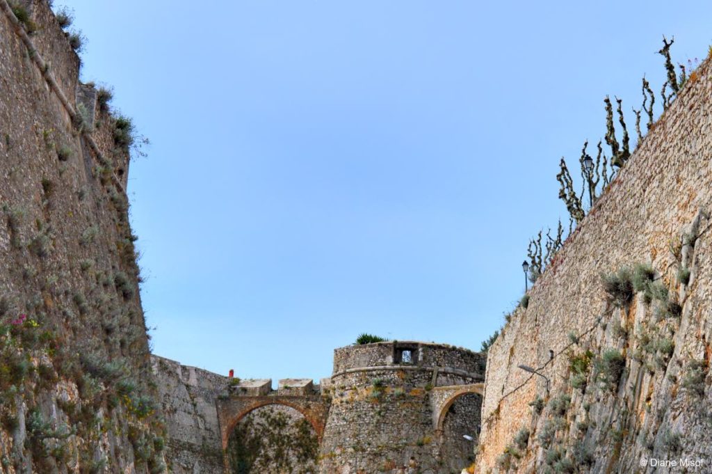 Fort Walls of La Citadel. Villefranche, France