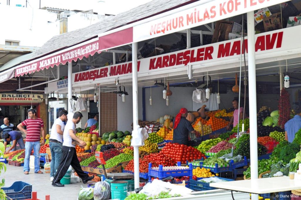 Fruit and Veggie Market. Bodrum, Turkey