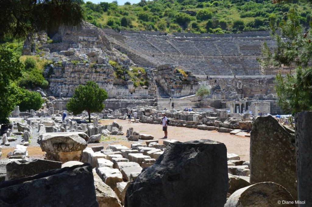 Great Theatre of Ephesus, Biblical Significance, Apostle Paul Preached Here