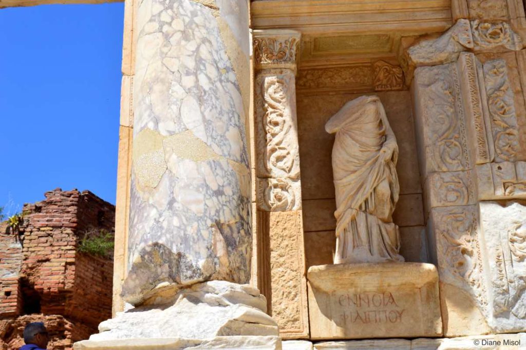 Magnificent Statues. Ephesus, Turkey