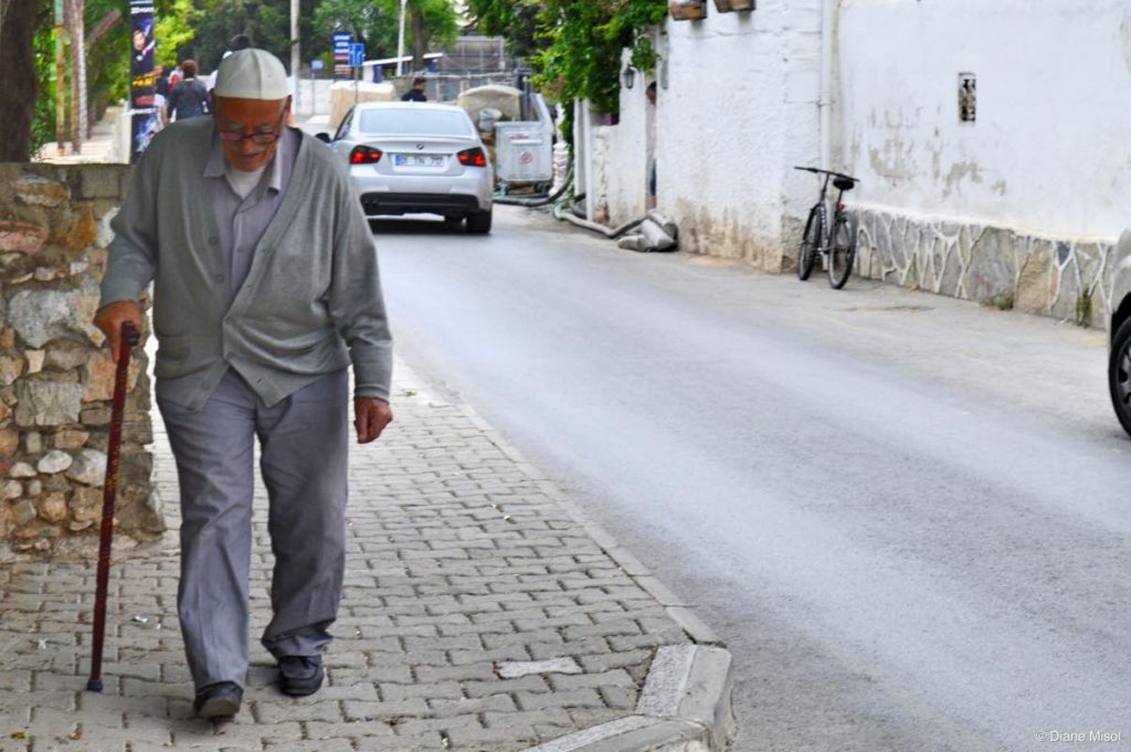 Man on Street. Bodrum, Turkey