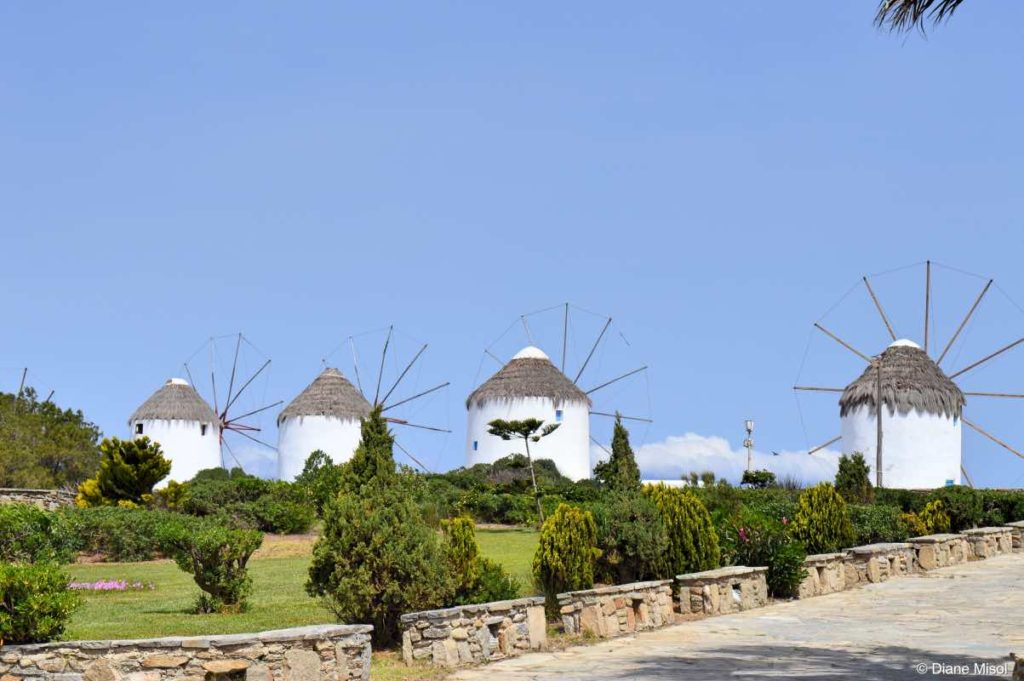 Mykonos Town Windmills, Greece