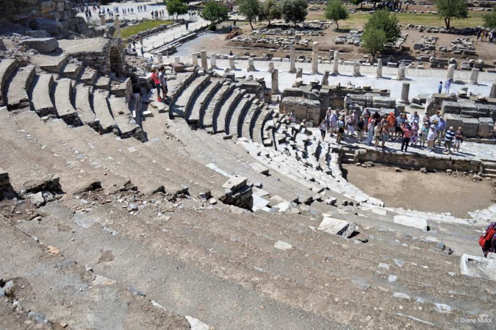 Odeon from the Upper Seats. Ephesus, Turkey