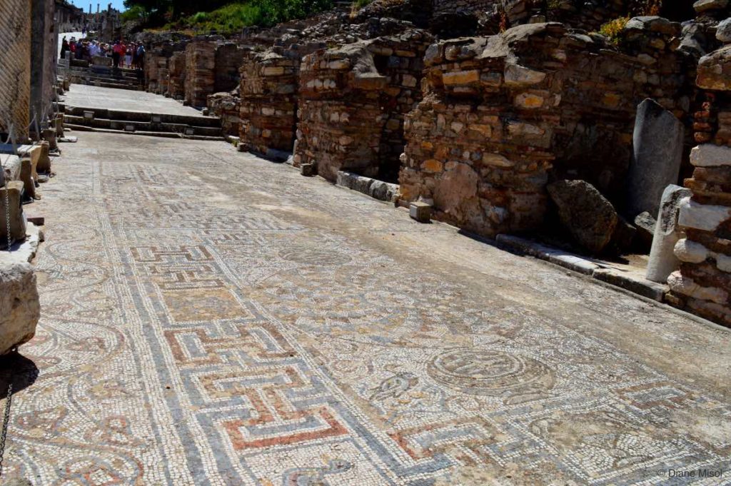 Portico of Alytarch Mosaic Walk. Ephesus