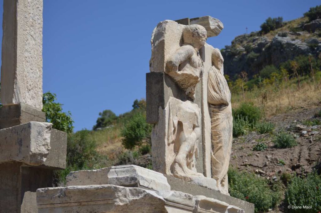 Random Sculptures Stand Through Time in Ephesus
