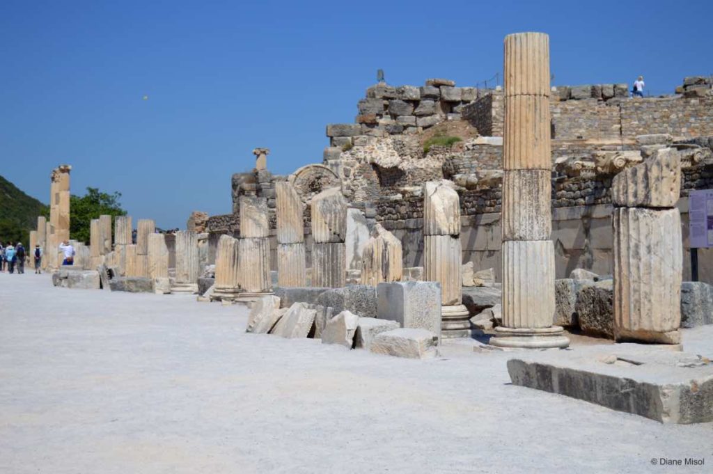 Roman Baths Area. Ephesus, Turkey