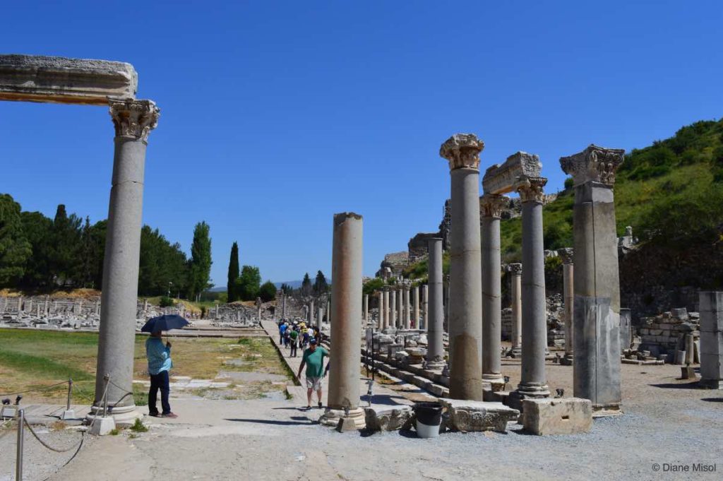 The Arcadiane Main Street, Ephesus, Turkey