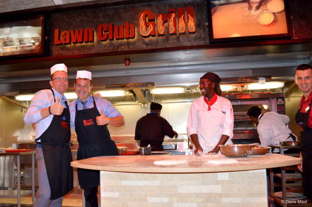 Thumbs Up! Lawn Club Grill, Celebrity Cruises