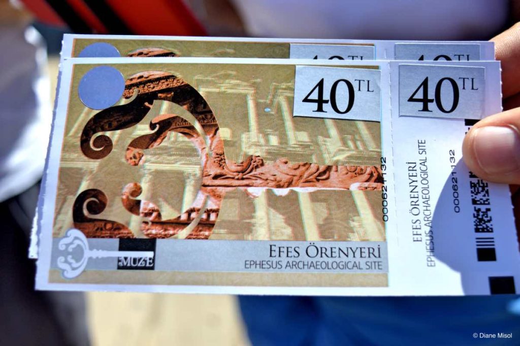 Tickets to Ephesus Archaeological Site