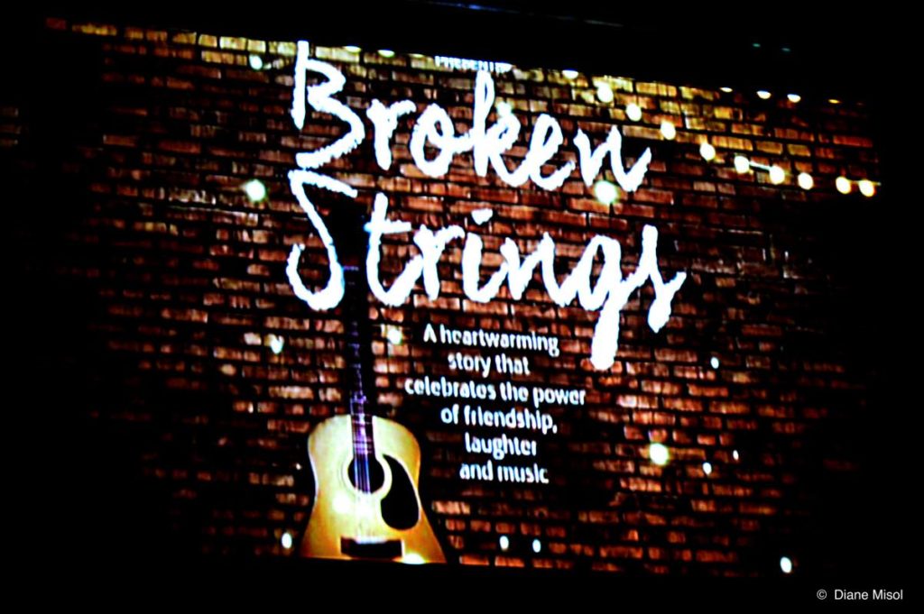 Screen Title, Broken,Strings. Celebrity Cruises Stage Show