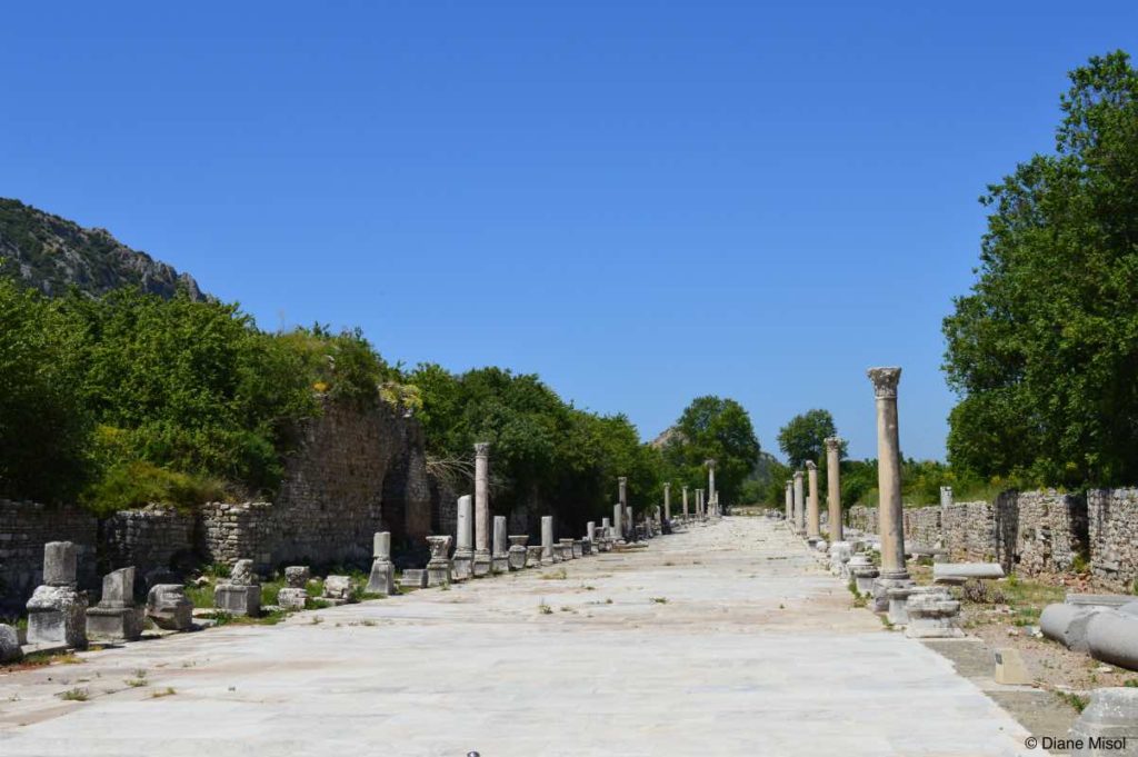 Trading Agora, Harbor Street. Ancient Streets of Ephesus