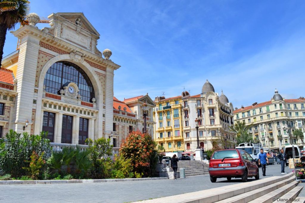 Train Station and Beautiful Architecture. Nice, France