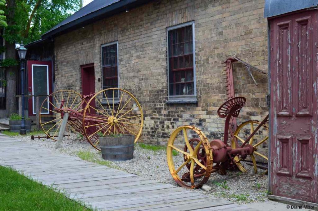 Antique Field Equipment. St. Jacobs, Ontario, Canada