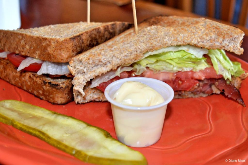 BLT Sandwich. Gorge Country Kitchen, Elora, Ontario, Canada