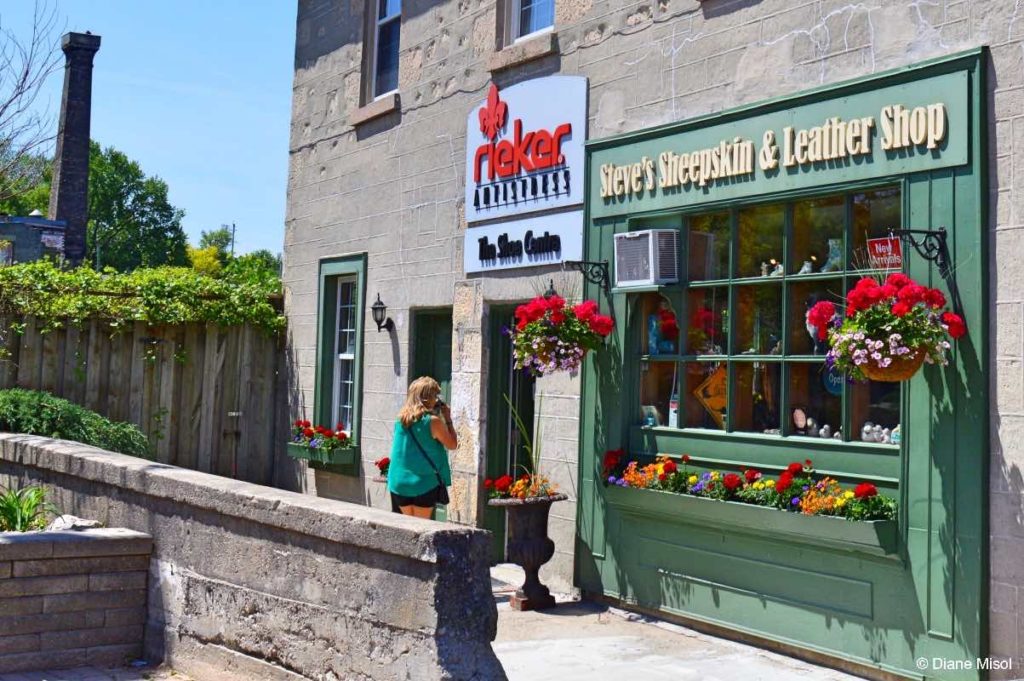 Sheepskin & Leather Shop. Elora, Ontario, Canada