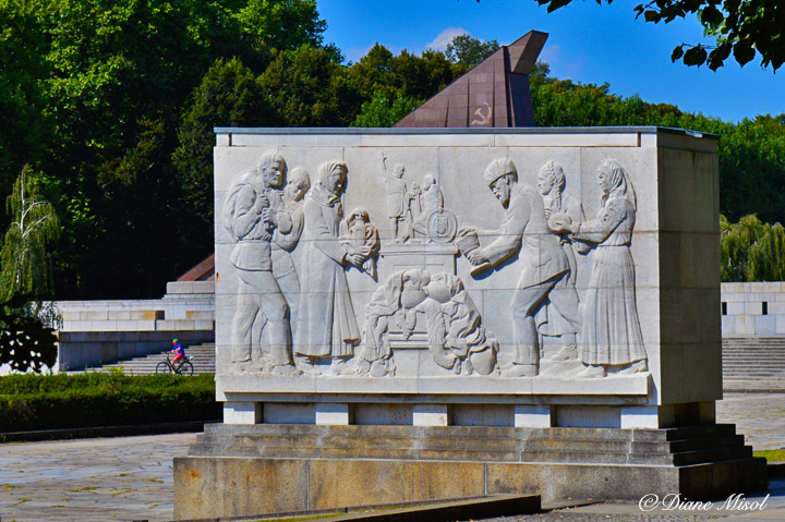 Sargophagus at the Soviet War Memorial, Treptower Park, Berlin