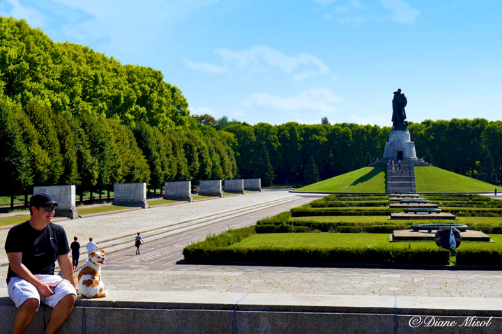 Soviet Soldier War Memorial. Treptower Park, Berlin
