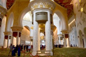 Opulent Interior of the Sheikh Zayed Grand Mosque