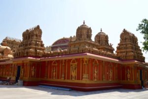 Gold and Red - Kudroli Temple, New Mangalore, India