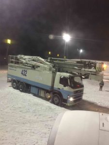 De-Icing Truck at Kiev Airport